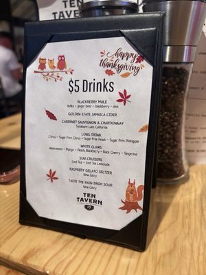 Menu photo 7 Ten Tavern Clovis, CA