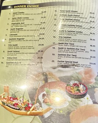 Menu photo 4 Fusion Japanese Steakhouse Washington, PA Menu photo 4 Fusion Japanese Steakhouse Washington, PA