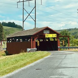 Buttonwood Covered Bridge - Buttonwood covered bridge