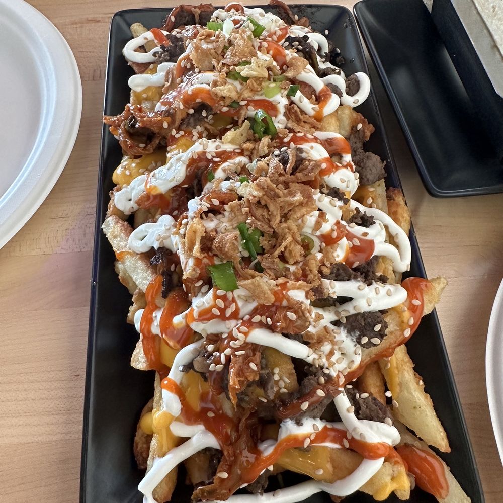 Moti Cafe - Kimchi Fries - Indian Near Me - Glenview, Illinois Moti Cafe - Kimchi Fries - Indian Near Me - Glenview, Illinois