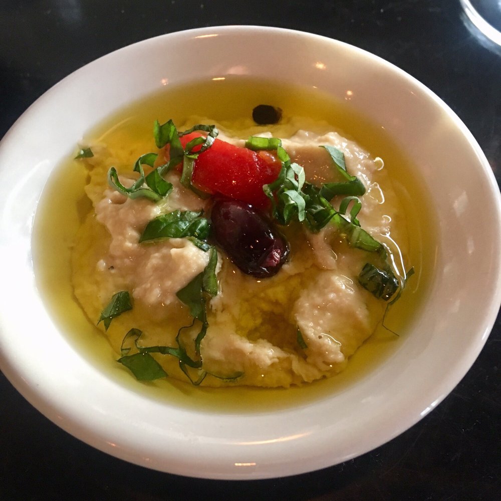 Pane Rustica - Hummus and Olive Oil For Bread (Provided) - Italian Near Me - Tampa, Florida Pane Rustica - Hummus and Olive Oil For Bread (Provided) - Italian Near Me - Tampa, Florida