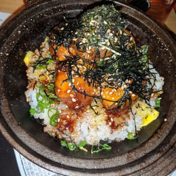 SUSHI-SAN - Pork katsu rice. Great concept but take it easy on the umami, it should accent the rice not smother it. - Sushi Bars Near Me - Chicago, Illinois SUSHI-SAN - Pork katsu rice. Great concept but take it easy on the umami, it should accent the rice not smother it. - Sushi Bars Near Me - Chicago, Illinois