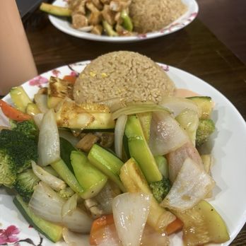 Osaka Express - Fried rice and veggies. - Japanese Near Me - Ruston, Louisiana