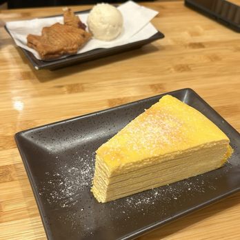 Kajiken - Mango Crepe Cake Taiyaki vanilla ice cream - Japanese Near Me - Chicago, Illinois Kajiken - Mango Crepe Cake Taiyaki vanilla ice cream - Japanese Near Me - Chicago, Illinois