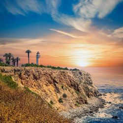 Point Vicente Lighthouse - Sunset at the light house