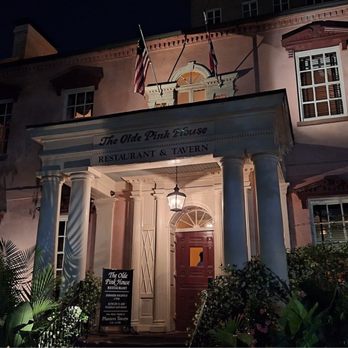 The Olde Pink House - Outside - Southern Near Me - Savannah, Georgia The Olde Pink House - Outside - Southern Near Me - Savannah, Georgia