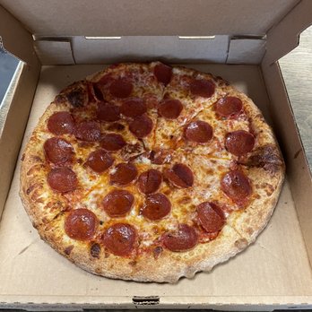 Monster Pizza - a pepperoni pizza in a box - Chicken Wings Near Me - Deltona, Florida
