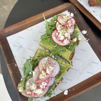 Laidrey Coffee Roasters - Avocado toast - Coffee Roasteries Near Me - Encino, California