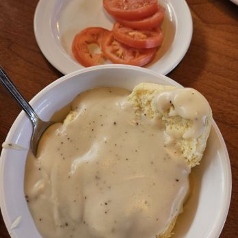 Flabob Airport Cafe - sliced tomatoes are extra $2 geez. my 2 biscuits & gravy - Cafes Near Me - Jurupa Valley, California Flabob Airport Cafe - sliced tomatoes are extra $2 geez. my 2 biscuits & gravy - Cafes Near Me - Jurupa Valley, California