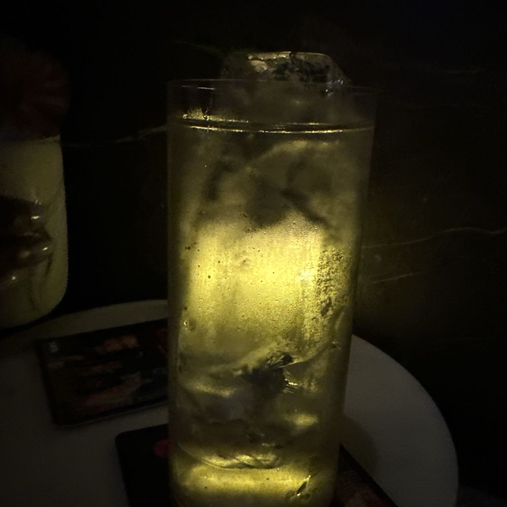 Convoy Music Bar - I don't remember what mocktail this one was called but it has bitters in it. Plum Highball? - Cocktail Bars Near Me - San Diego, California