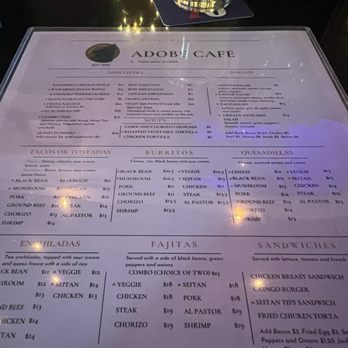 Adobe Cafe - Menu - Breakfast & Brunch Near Me - Philadelphia, Pennsylvania