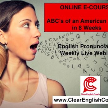 Clear English Coach - Change your accent starting January 13. Register here: https://app.ruzuku.com/courses/39780/about - Language Schools Near Me - Houston, Texas Clear English Coach - Change your accent starting January 13. Register here: https://app.ruzuku.com/courses/39780/about - Language Schools Near Me - Houston, Texas