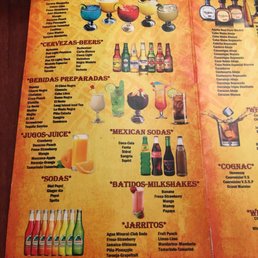 Drink menu #1