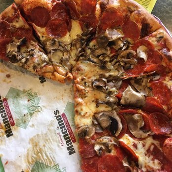 Samuel Mancino's - pepperoni, mushrooms, and cheese pizza - Italian Near Me - Archbold, Ohio Samuel Mancino's - pepperoni, mushrooms, and cheese pizza - Italian Near Me - Archbold, Ohio