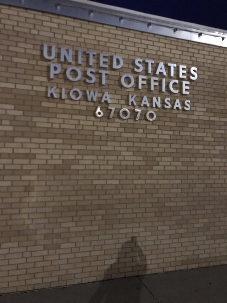 US POST OFFICE Updated April 2024 602 Main St, Kiowa, Kansas Post
