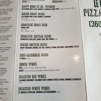 Hubb's Pizzeria - Menu - Pizza Near Me - Arlington, Washington