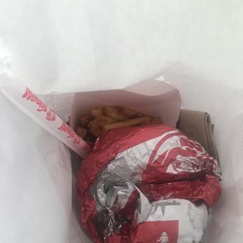 Wendy's - French fries  and a peppercorn burger the fries taste like I was eating the container they are in. Don't go here! - Fast Food Near Me - Greenbelt, Maryland