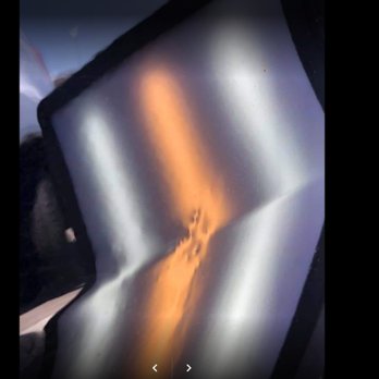 The Dent Pro - This is what a non trained and non experienced attempt can do to an otherwise repairable dent. - Mobile Dent Repair Near Me