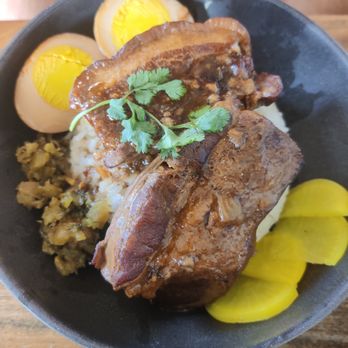 High Side - Braised Pork Belly over Rice - Beer Bar Near Me - Fairfax, Virginia