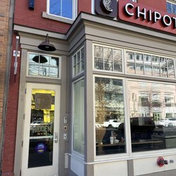 Flow Yoga Center - The entrance is next to the Chipotle