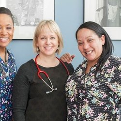 Sellwood Medical Clinic - Dr Schwab with a few awesome medical Assistants