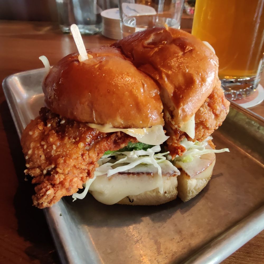ABV - Fried Chicken Sandwich - Cocktail Bars Near Me - San Francisco, California ABV - Fried Chicken Sandwich - Cocktail Bars Near Me - San Francisco, California