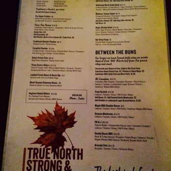 Hudsons Canada's Pub - Menu - Burgers Near Me - Edmonton, Alberta Hudsons Canada's Pub - Menu - Burgers Near Me - Edmonton, Alberta