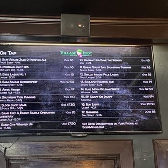 Village Idiot Irish Pub - Bars on tap - American Near Me - Oakdale, New York Village Idiot Irish Pub - Bars on tap - American Near Me - Oakdale, New York