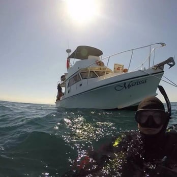 Marissa Charters - About to submerge into the Yukon. - Scuba Diving Near Me - San Diego,, California Marissa Charters - About to submerge into the Yukon. - Scuba Diving Near Me - San Diego,, California