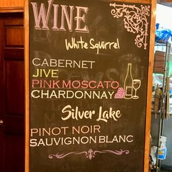 Bricks and Brews - Wine List