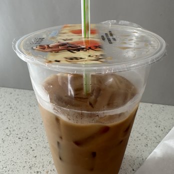 Donut Express - Iced Coffee.... Yum! - Bagels Near Me - Buena Park, California