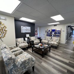 Enjoy Wellness - Lobby and Retail Center featuring ZO Skin Health products.