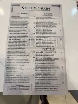 Menu photo 2 Steel & Grain Osceola, AR Menu photo 2 Steel & Grain Osceola, AR