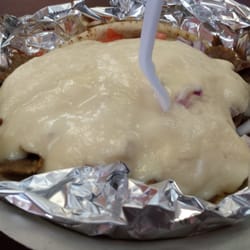 Jessy's Pizza - Guys have started putting way too much sauce on donairs. Last couple times have been more donair soup than sauce.