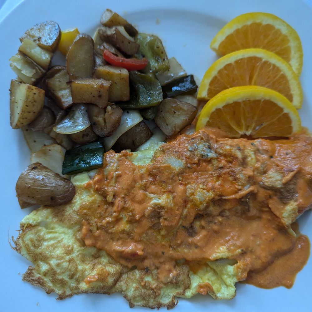 Galliano - Omelette with home fries - Wine Bars Near Me - Fulton, Maryland