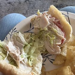 Jimmy John's - No avocado and hardly any meat.