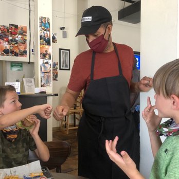 Mark's Outing - They were excited to meet Mark who they recognized from the tv show! - Burgers Near Me - San Antonio, Texas Mark's Outing - They were excited to meet Mark who they recognized from the tv show! - Burgers Near Me - San Antonio, Texas