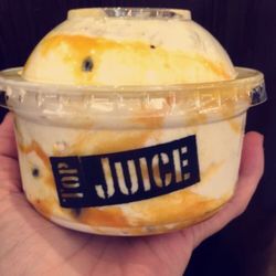 Top Juice - Passion fruit and mango yogurt