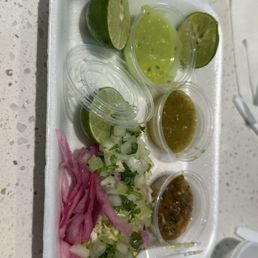 Salsas and topping Salsas and topping