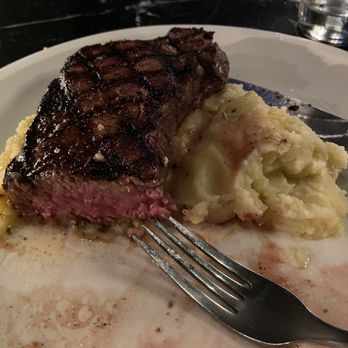 Grill on 21 - New York Strip under cooked. Wanted medium but got medium rare. They fixed it though and it came back perfect and delicious. - Steakhouses Near Me - Chicago, Illinois