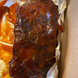 a piece of meat in foil a piece of meat in foil
