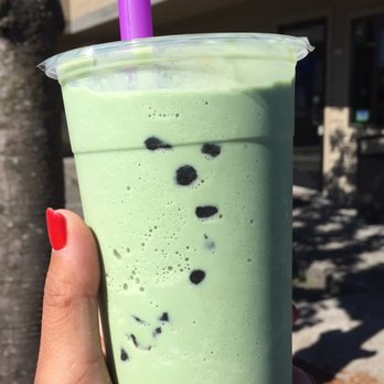 Pochi Bubble Tea Cafe - Matcha Green Tea Creamy Shake with boba - Bubble Tea Near Me - Lynnwood, Washington Pochi Bubble Tea Cafe - Matcha Green Tea Creamy Shake with boba - Bubble Tea Near Me - Lynnwood, Washington
