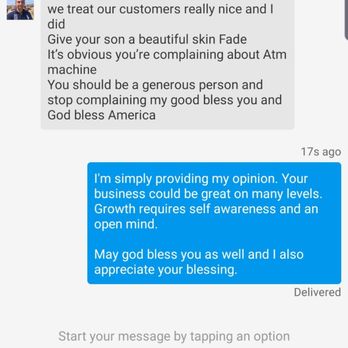 Five Star Barber Shop - Response from the business owner. Didn't think a review would cause this type of interaction. - Barbers Near Me - Chandler, Arizona Five Star Barber Shop - Response from the business owner. Didn't think a review would cause this type of interaction. - Barbers Near Me - Chandler, Arizona