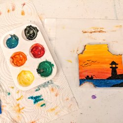 US and ART - Edible Paint nights
Gourmet chocolate provided by The Truffle Cottage as your canvas and delicious edible paint. Comes with instruction