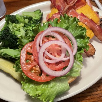 Dillon's KC BBQ Arrowhead - Grilled Chicken Club Sandwich with broccoli - Barbeque Near Me - Glendale, Arizona
