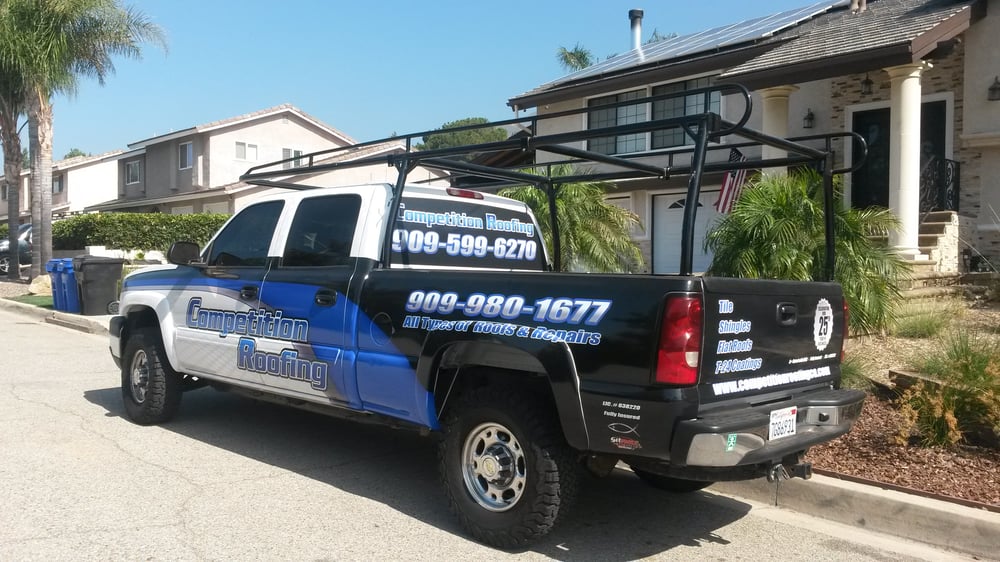 Slide of Competition Roofing