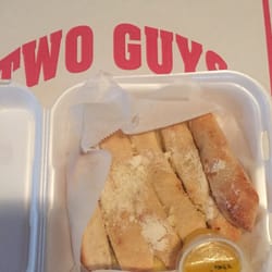 Two Guys From Italy - Breadsticks with garlic butter