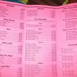 Little Hong Kong - Menu - Side 2