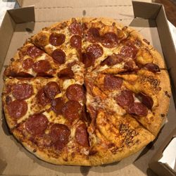 Domino's Pizza - Large pepperoni pizza