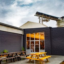 Tradewater Brewing Company - Front door of Tradewater Brewing Company